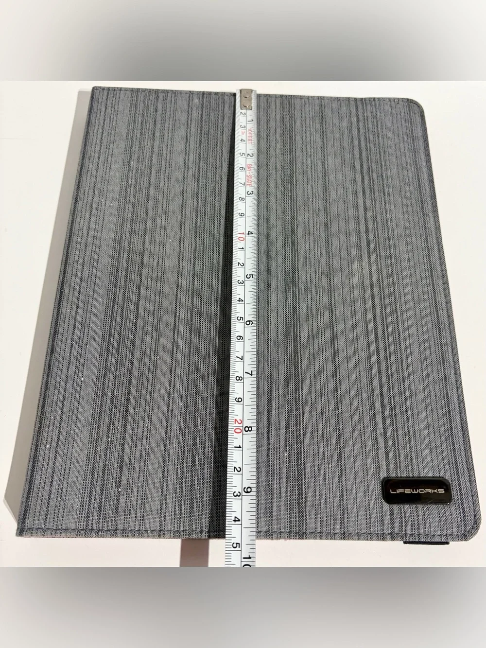 Lifeworks Case For iPad Tablet 9.7 in Screen Cover Folding Flip Stand Gray Pink